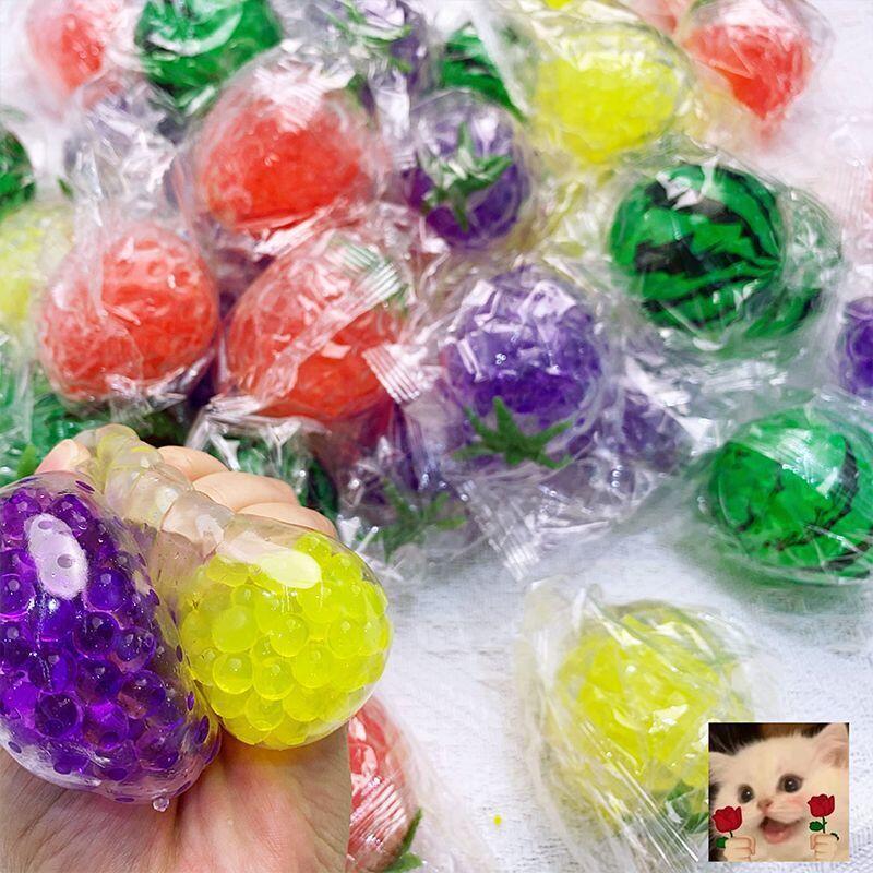 Cosplay Fireball Prop - Bola Pijat Bentuk Buah Kawaii, Mainan