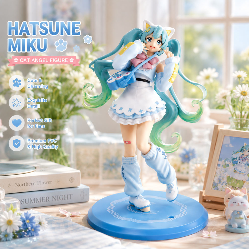 Good Smile Company Pop Up Parade - Figur Hatsune Miku Cat Angel 19cm,
