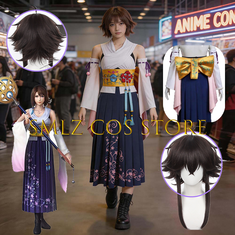 Smlz FFX Yuna Cosplay Anime FF - Cosplay Props ulasan dan harga