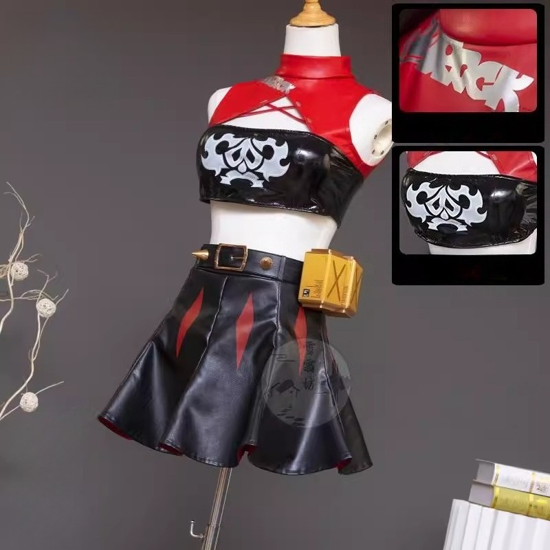 Kostum Cosplay Anime Halloween - Burnice Cosplay Prop ulasan dan harga