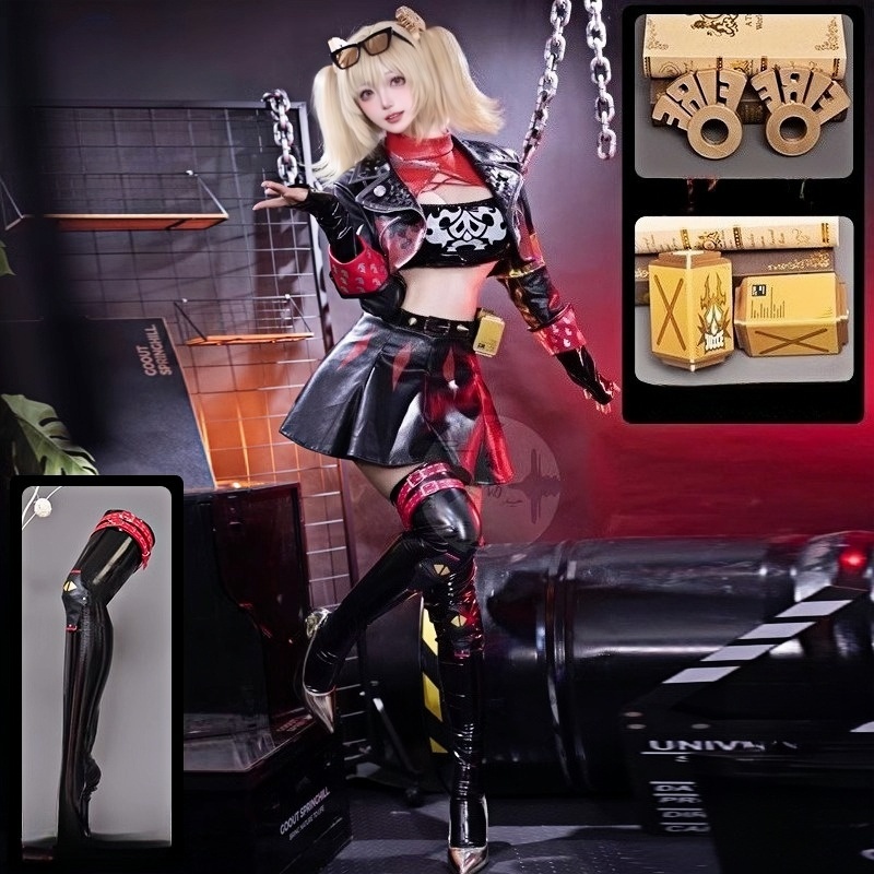 Kostum Cosplay Anime Halloween - Burnice Cosplay Prop ulasan dan harga
